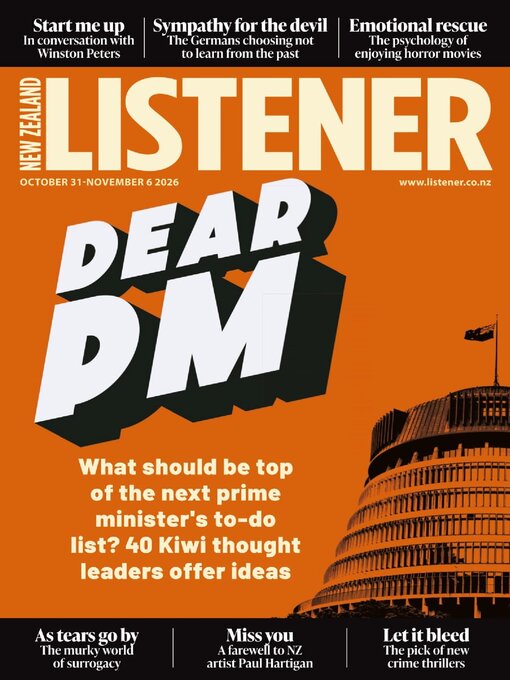 Cover image for New Zealand Listener